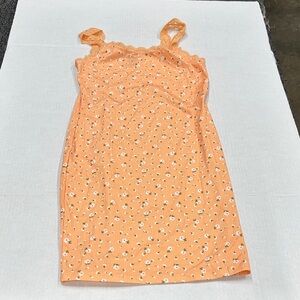 Forever 21 cami Orange Floral Dress